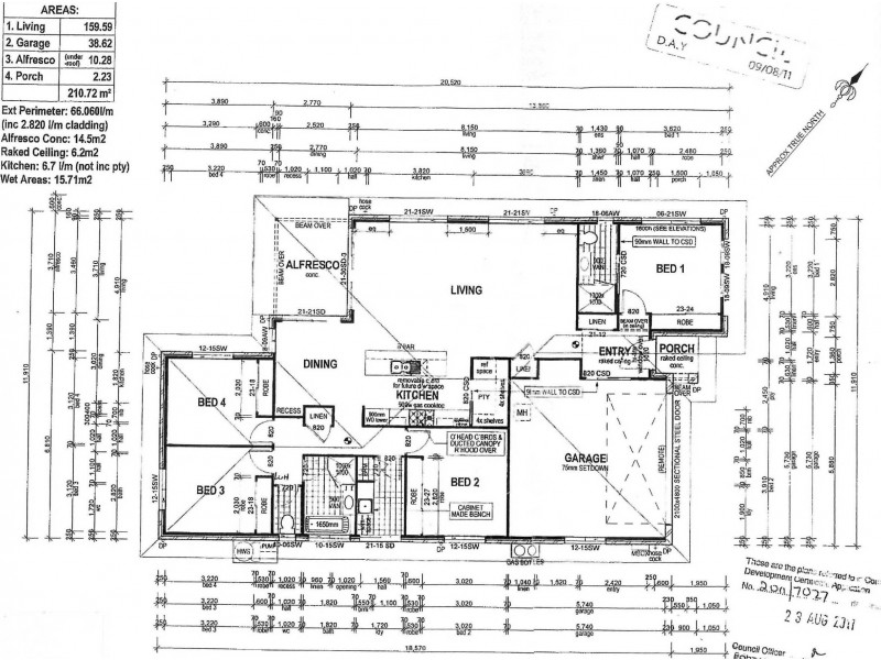 11 Wren Close, Laurieton NSW 2443 Floorplan