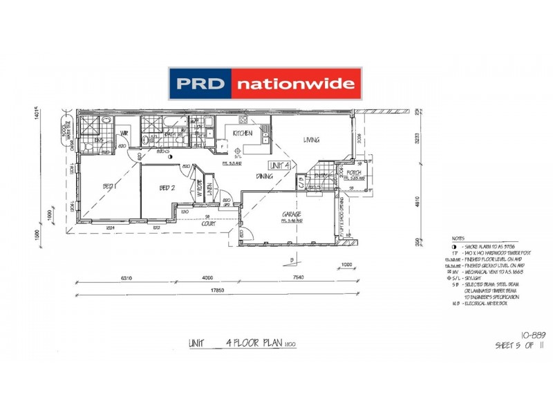 4 De Fraine Lane, Laurieton NSW 2443 Floorplan
