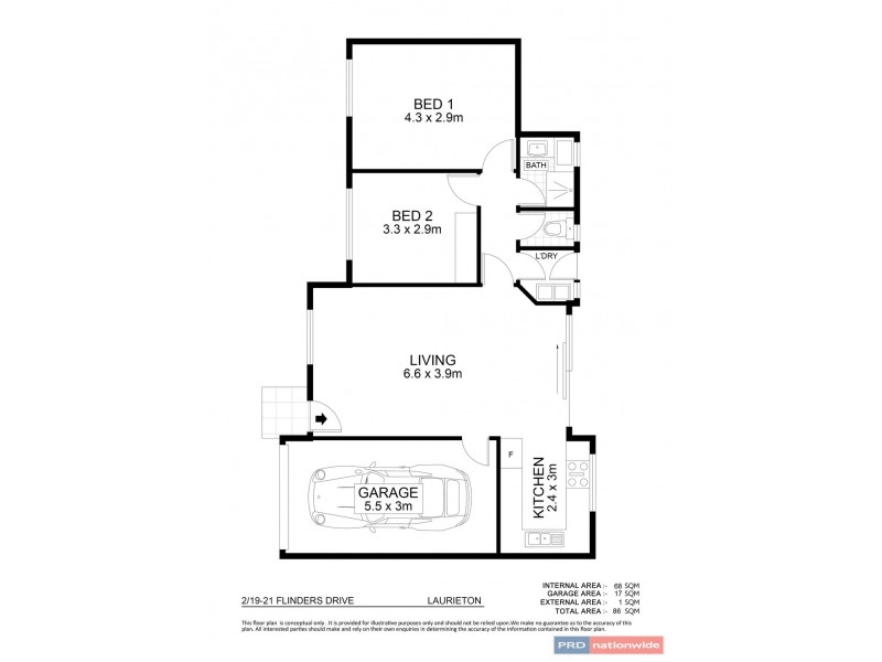 2/19-21 Flinders Drive, Laurieton NSW 2443