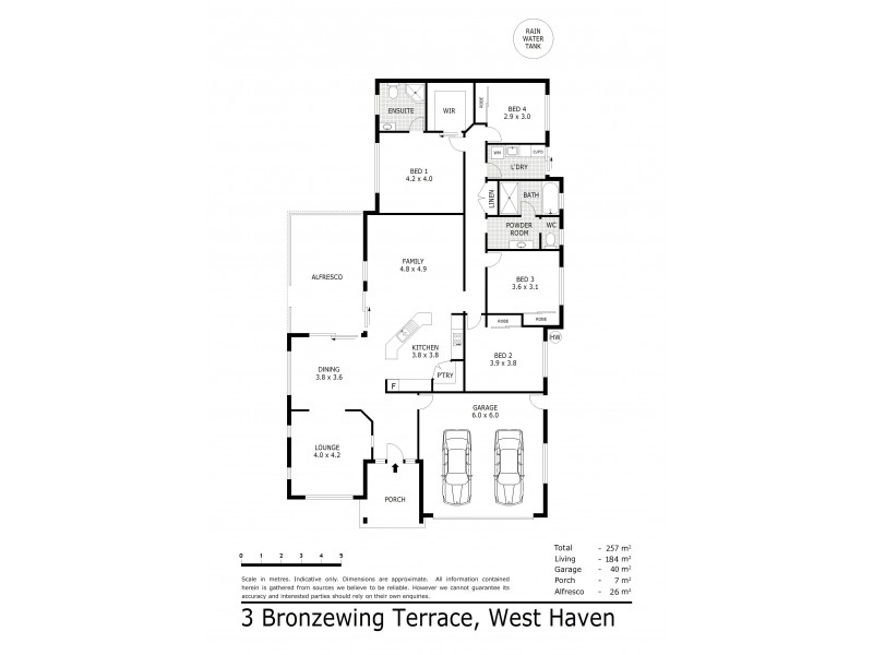 3 Bronzewing Terrace, Laurieton NSW 2443 Floorplan