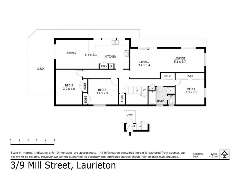 3/9 Mill Street, Laurieton NSW 2443 Floorplan