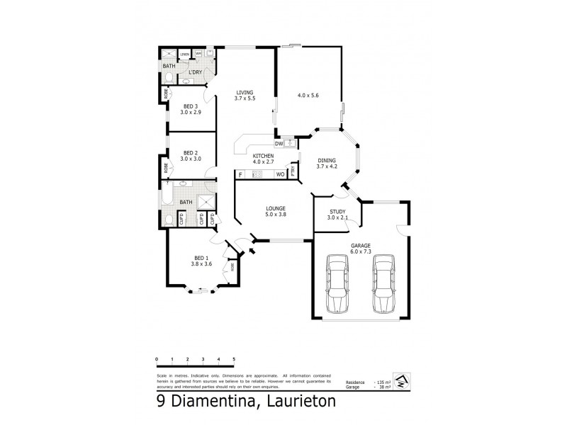 9 Diamentina Way, Laurieton NSW 2443 Floorplan