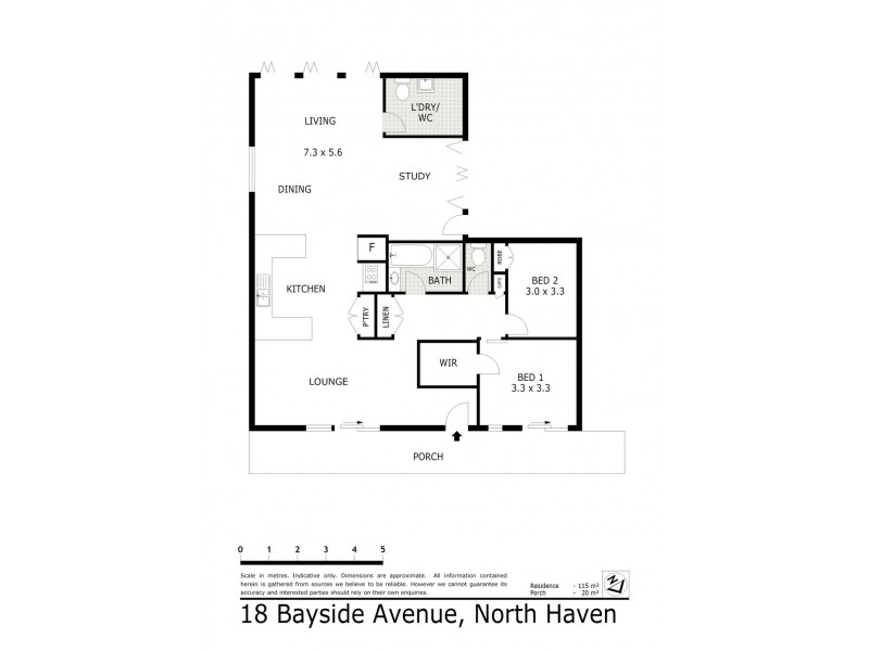 18 Bayside Avenue, North Haven NSW 2443 Floorplan