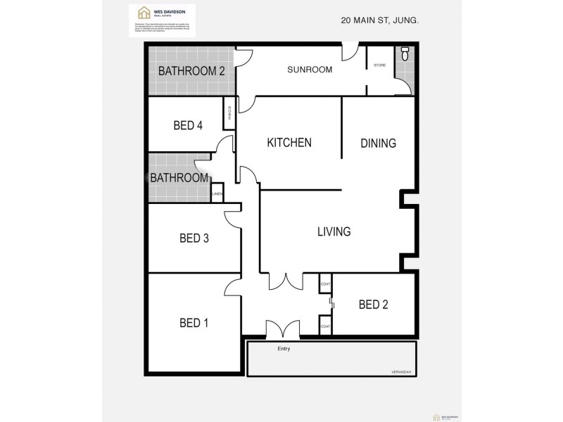 20 Main Street, Jung VIC 3401 Floorplan