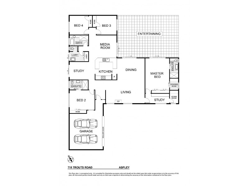 718 Trouts Road, Aspley QLD 4034 Floorplan