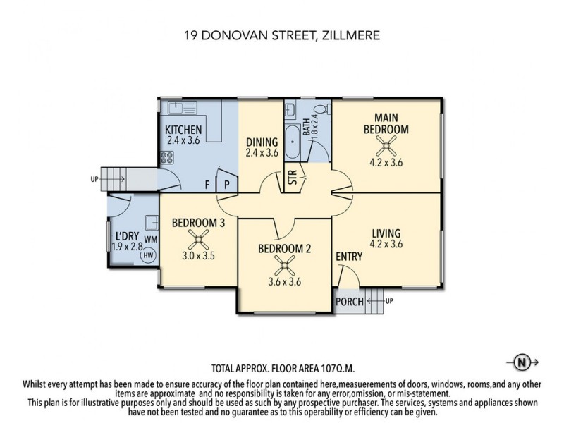 19 Donovan Street, Zillmere QLD 4034 Floorplan