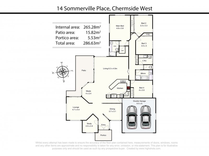 14 Sommerville Place, Chermside West QLD 4032 Floorplan