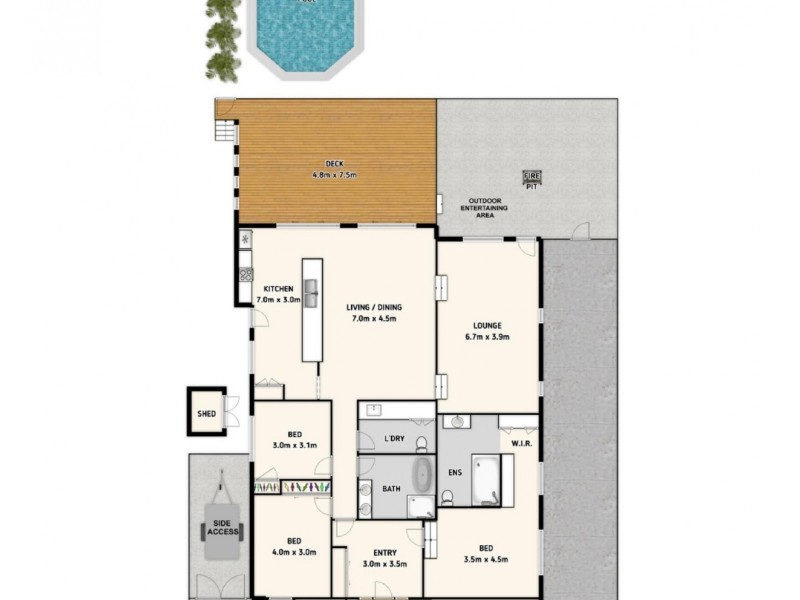90 Lyndhurst Road, Boondall QLD 4034 Floorplan