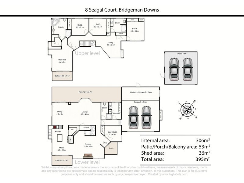 8 Seagal Court, Bridgeman Downs QLD 4035 Floorplan