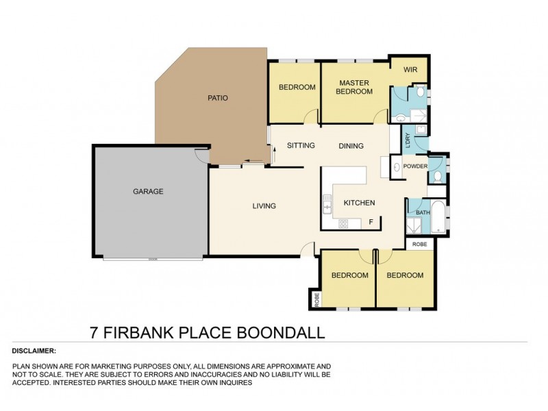 7 Firbank Place, Boondall QLD 4034 Floorplan