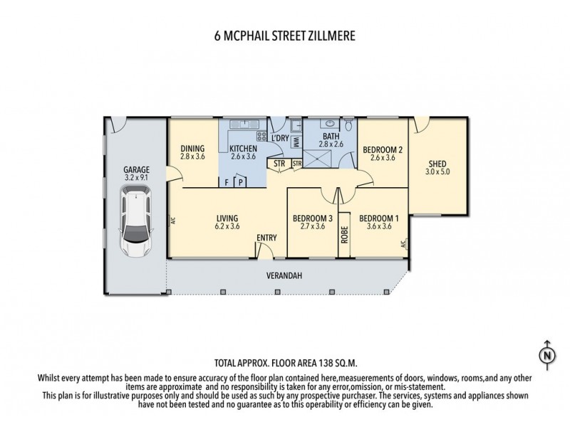 6 Mcphail Street, Zillmere QLD 4034 Floorplan