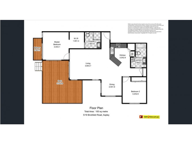 5/19 Brickfield Rd, Aspley QLD 4034 Floorplan