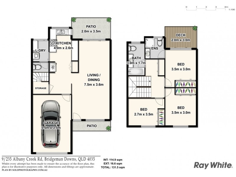 9/235 Albany Creek Road, Bridgeman Downs QLD 4035 Floorplan