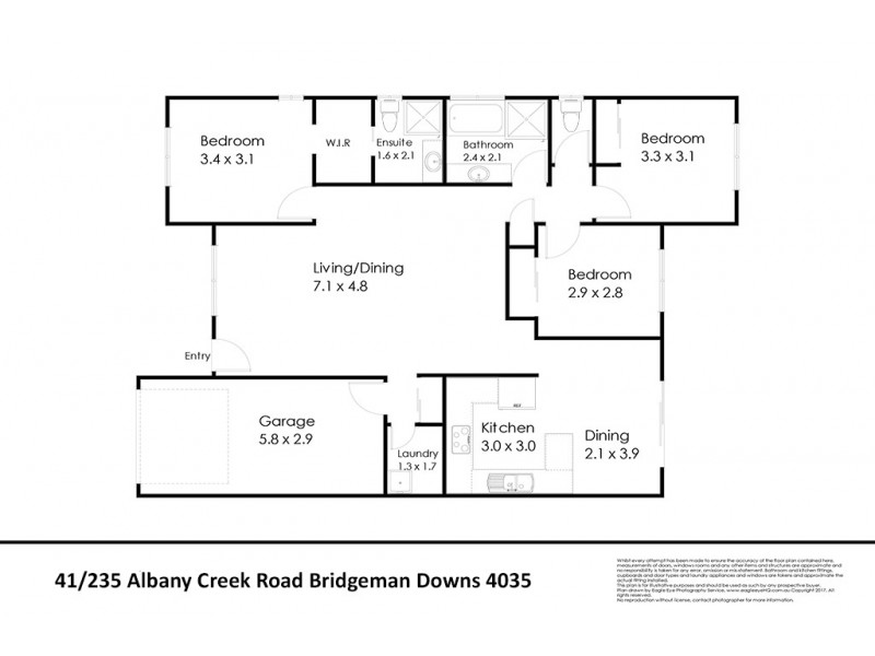 41/235 Albany Creek Road, Bridgeman Downs QLD 4035 Floorplan