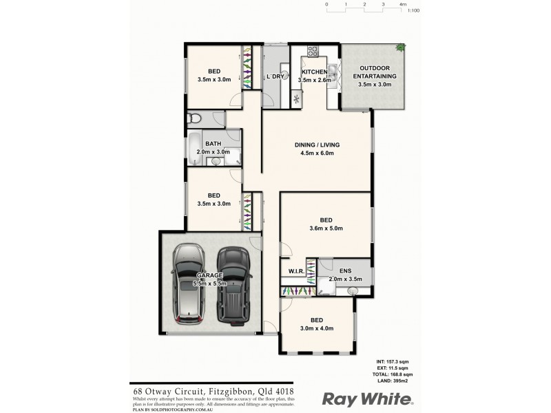 68 Otway Circuit, Fitzgibbon QLD 4018 Floorplan