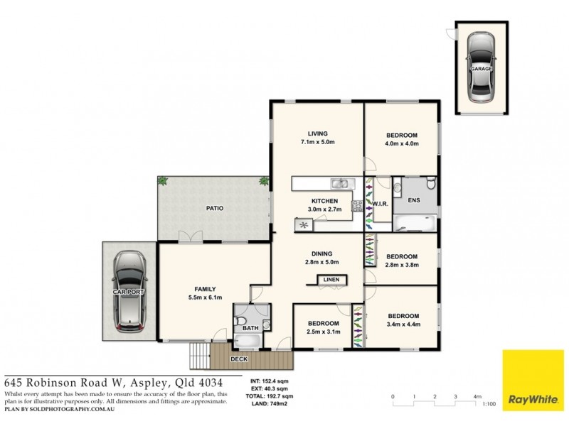 645 Robinson Road West, Aspley QLD 4034 Floorplan