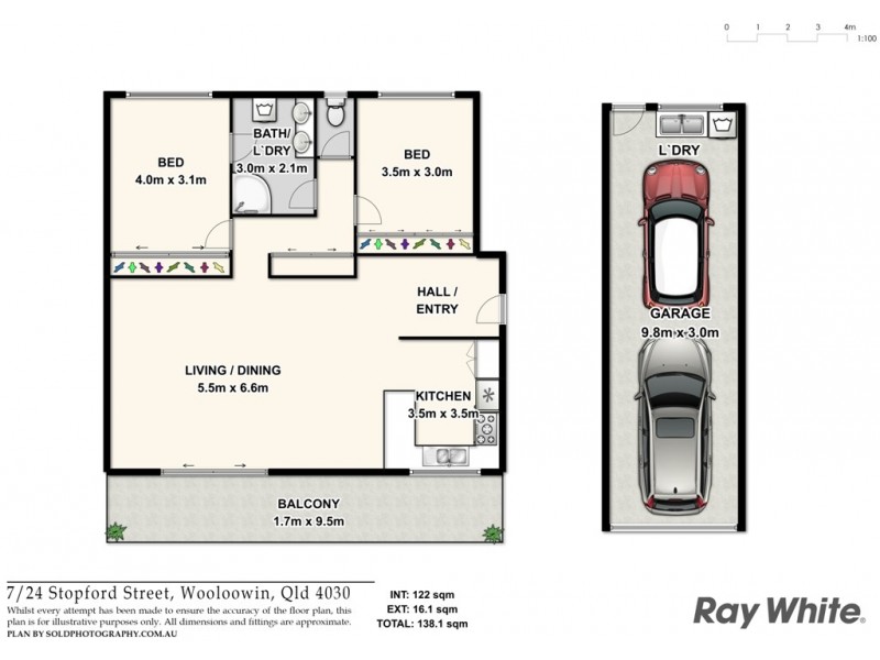 7/24 Stopford Street, Wooloowin QLD 4030 Floorplan