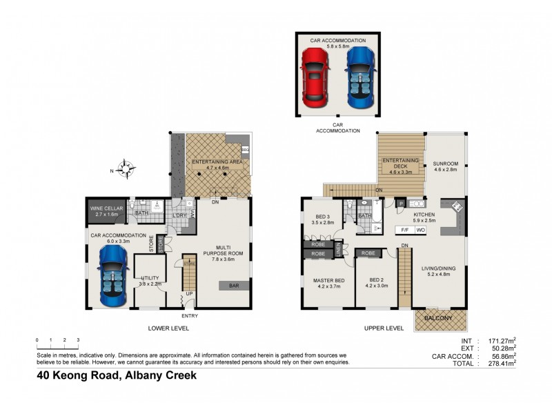 40 Keong Road, Albany Creek QLD 4035 Floorplan