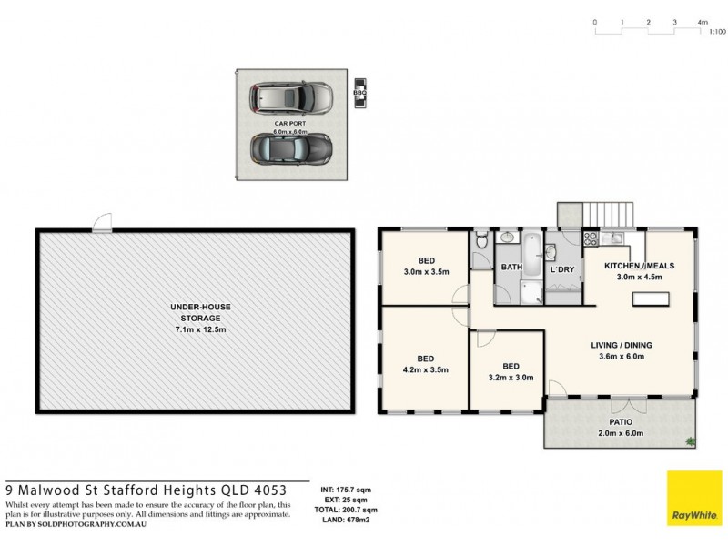 9 Malwood Street, Stafford Heights QLD 4053 Floorplan