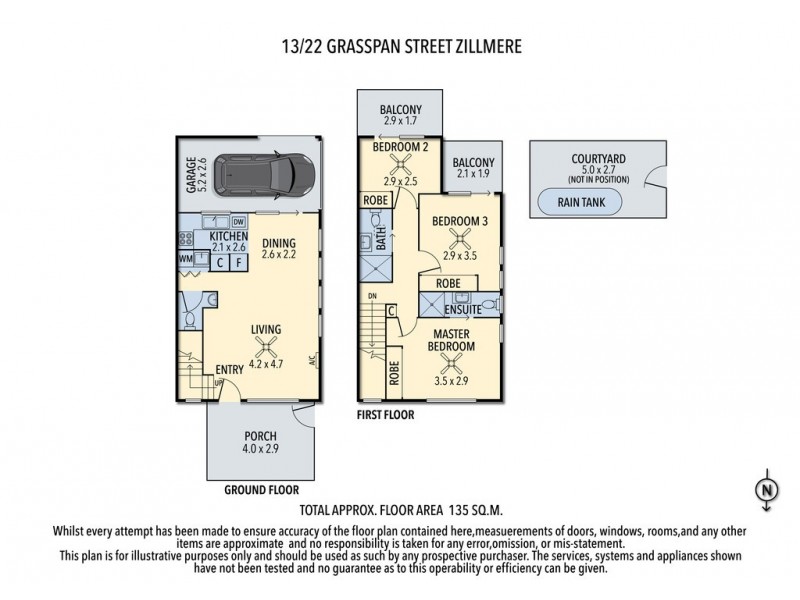 13/22 Grasspan Street, Zillmere QLD 4034 Floorplan