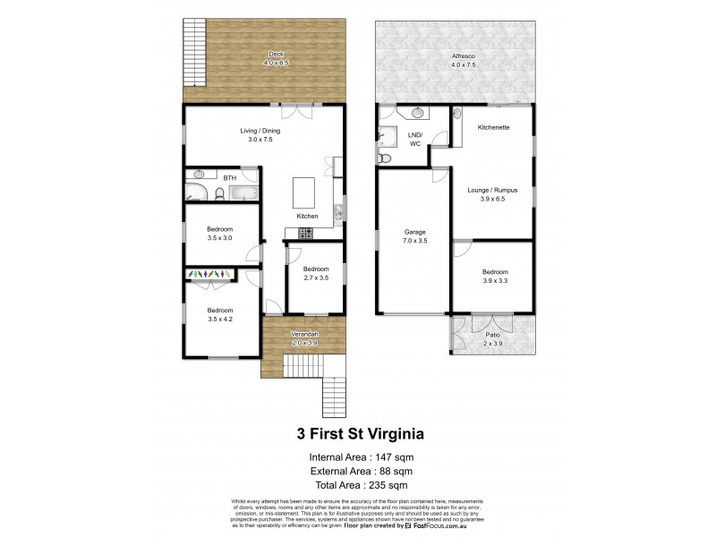 3 First Street, Virginia QLD 4014 Floorplan