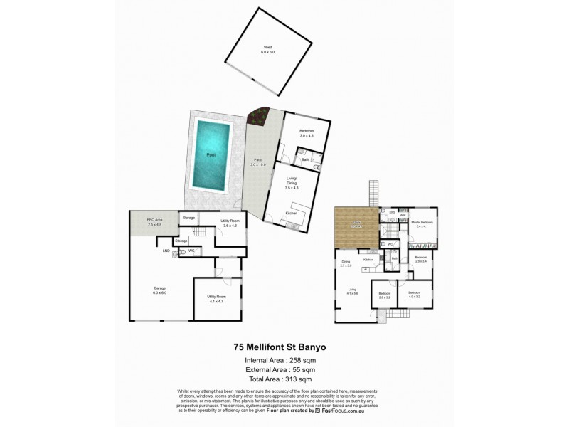 75 Mellifont Street, Banyo QLD 4014 Floorplan