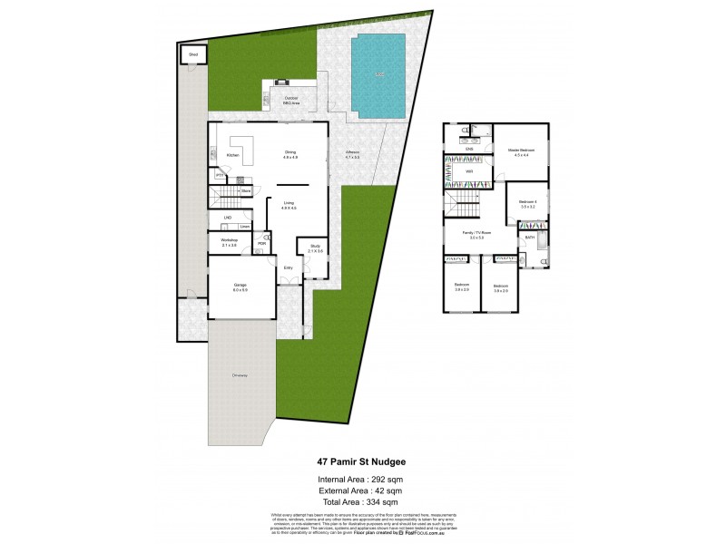 47 Pamir Street, Nudgee QLD 4014 Floorplan
