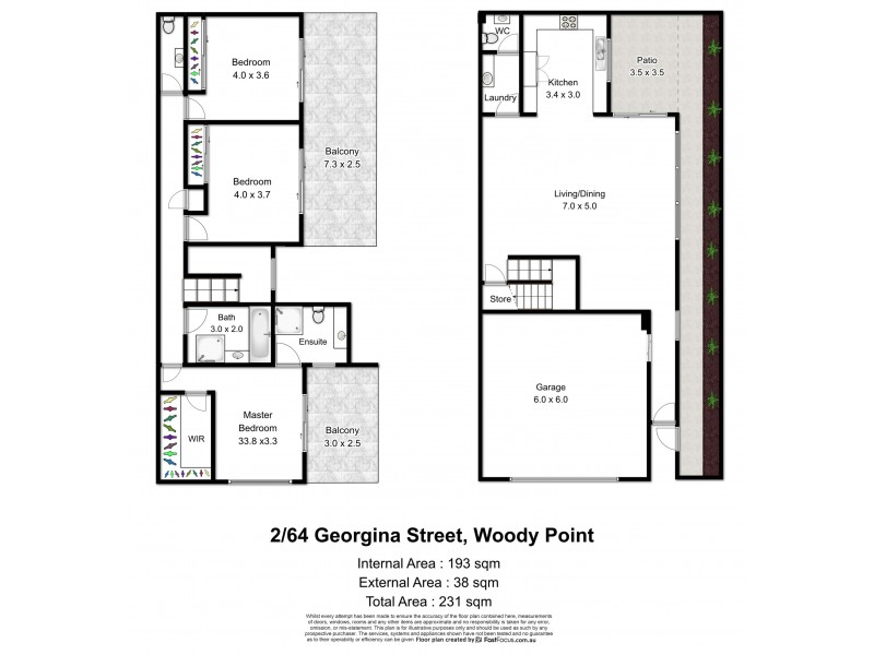 2/64 Georgina Street, Woody Point QLD 4019