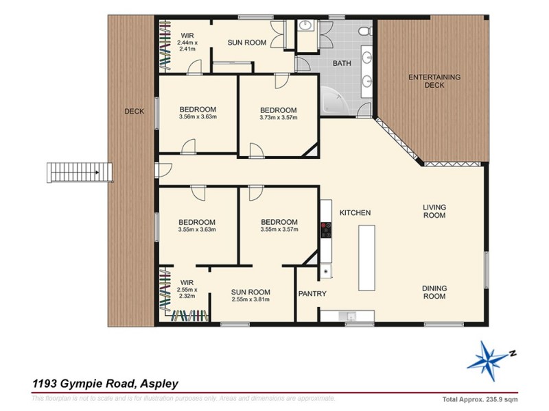 1193 Gympie Road, Aspley QLD 4034 Floorplan
