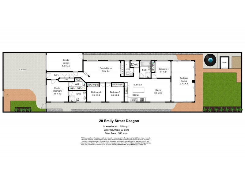 20 Emily Street, Deagon QLD 4017 Floorplan