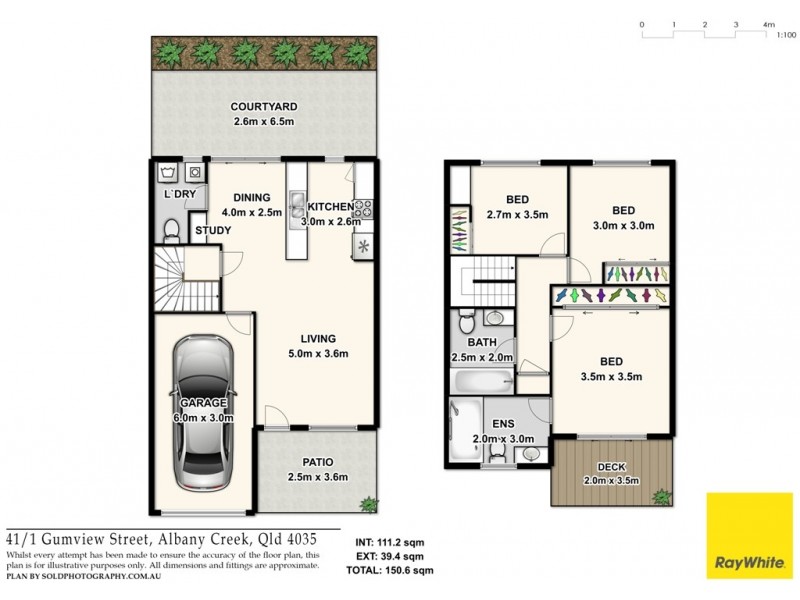 41/1 Gumview Street, Albany Creek QLD 4035 Floorplan