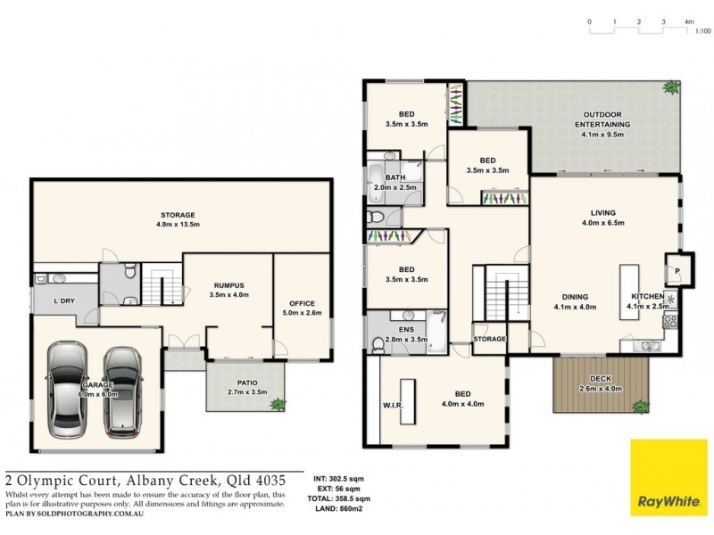 2 Olympic Court, Albany Creek QLD 4035 Floorplan