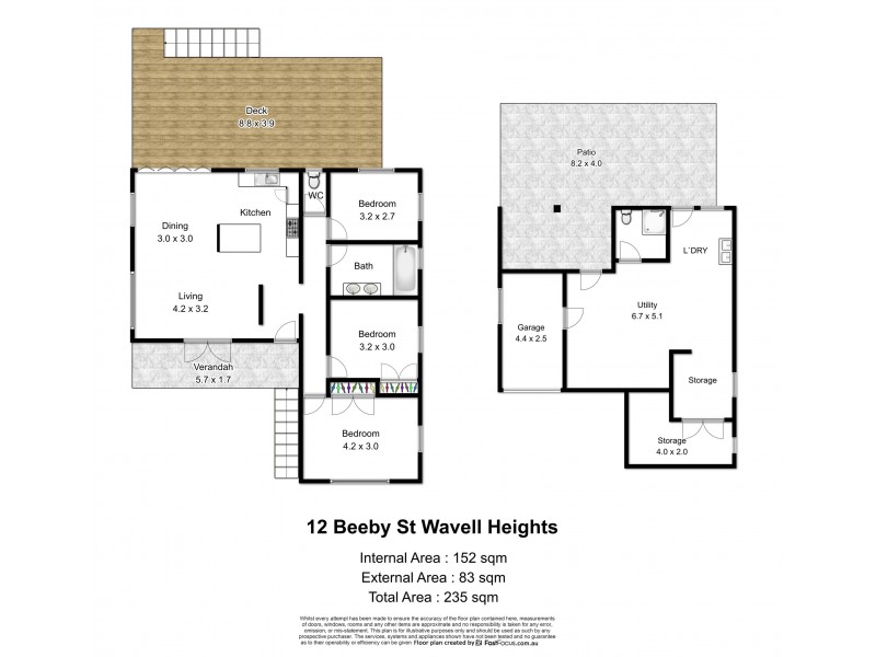 12 Beeby Street, Wavell Heights QLD 4012 Floorplan