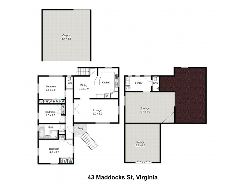 43 Maddocks Street, Virginia QLD 4014 Floorplan