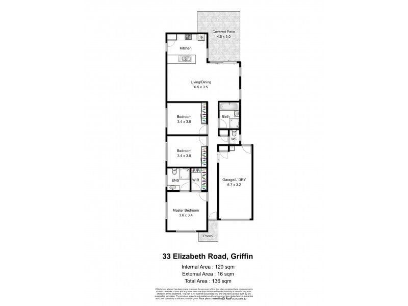 33 Elizabeth Road, Griffin QLD 4503 Floorplan