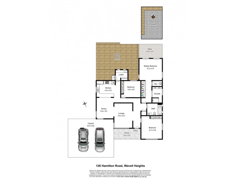 126 Hamilton Road, Wavell Heights QLD 4012 Floorplan