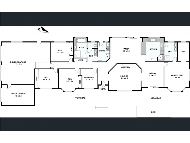 8 Bloodwood Court, Rothwell QLD 4022 Floorplan