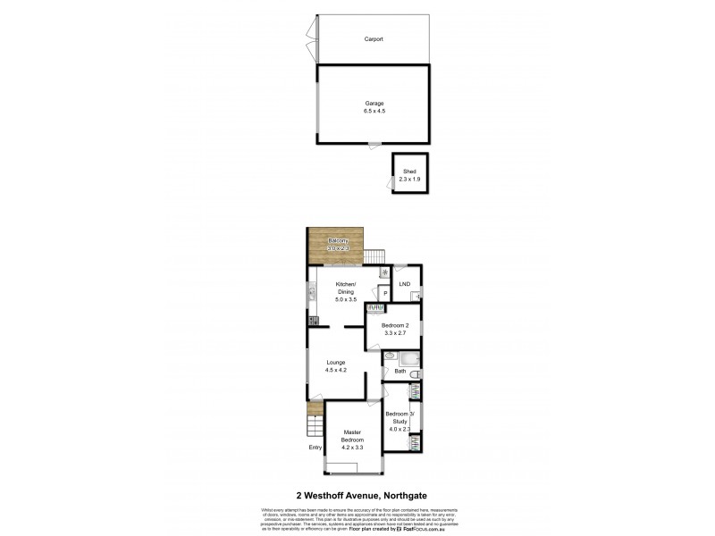2 Westhoff Road, Northgate QLD 4013 Floorplan