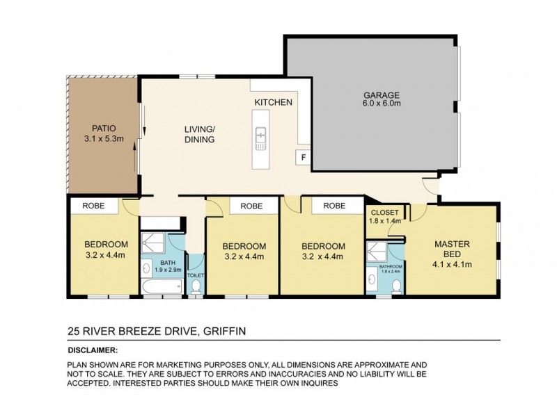 25 River Breeze Drive, Griffin QLD 4503 Floorplan