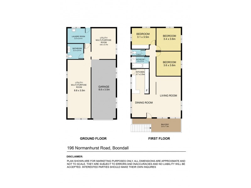 196 Normanhurst Road, Boondall QLD 4034 Floorplan