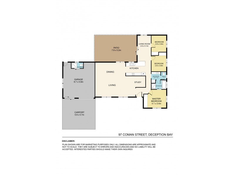 97 Coman Street, Deception Bay QLD 4508 Floorplan