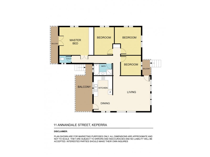 11 Annandale Street, Keperra QLD 4054 Floorplan