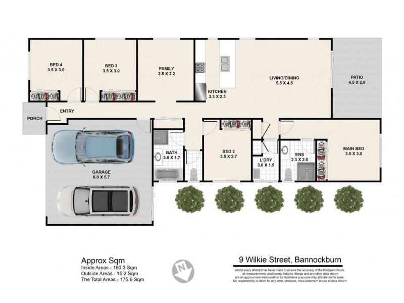 9 Wilkie Street, Bannockburn QLD 4207 Floorplan