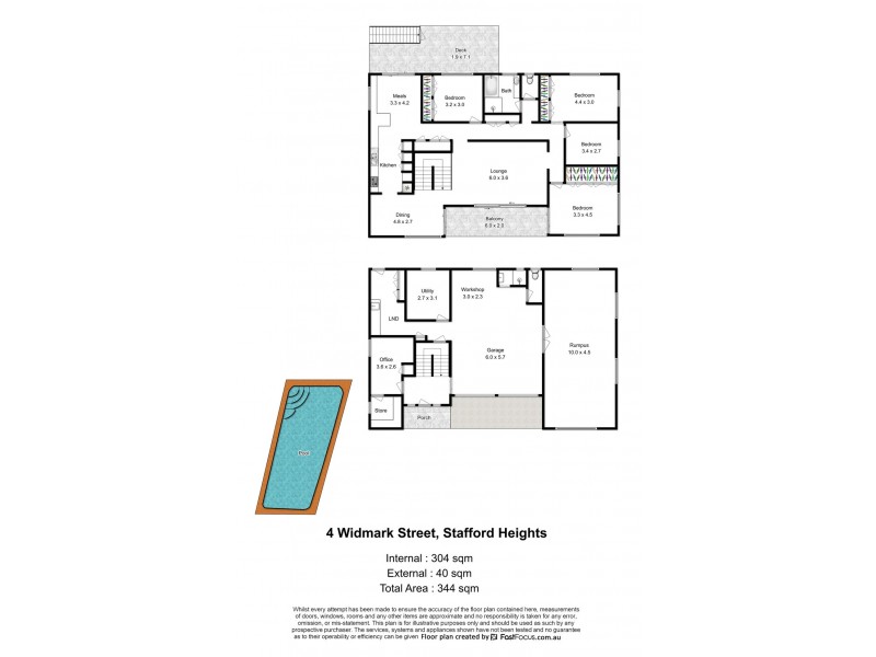 4 Widmark Street, Stafford Heights QLD 4053 Floorplan