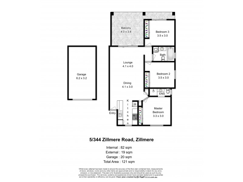 5/344 Zillmere Road, Zillmere QLD 4034 Floorplan