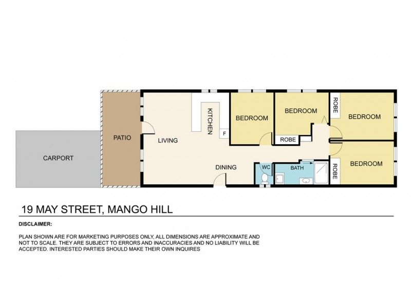 19 May Street, Mango Hill QLD 4509 Floorplan