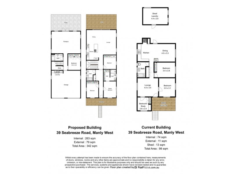 39 Seabreeze Road, Manly West QLD 4179 Floorplan