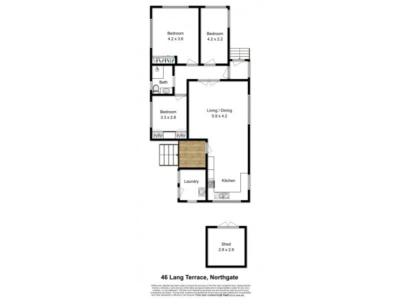 46 Lang Terrace, Northgate QLD 4013 Floorplan