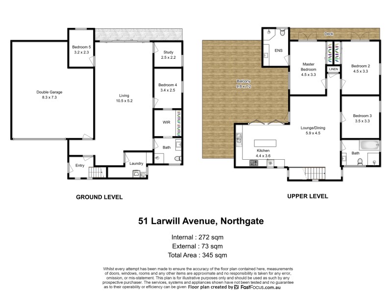 51 Larwill Avenue, Northgate QLD 4013 Floorplan