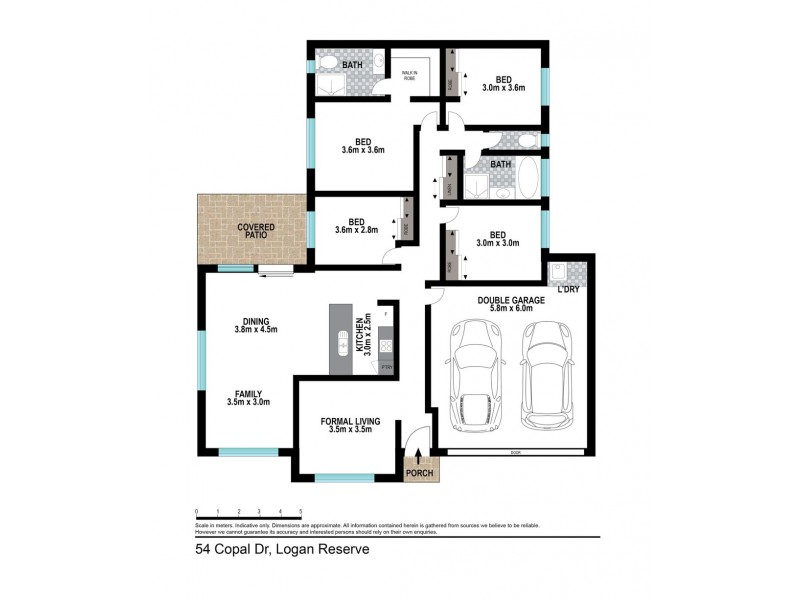54 Copal Drive, Logan Reserve QLD 4133 Floorplan
